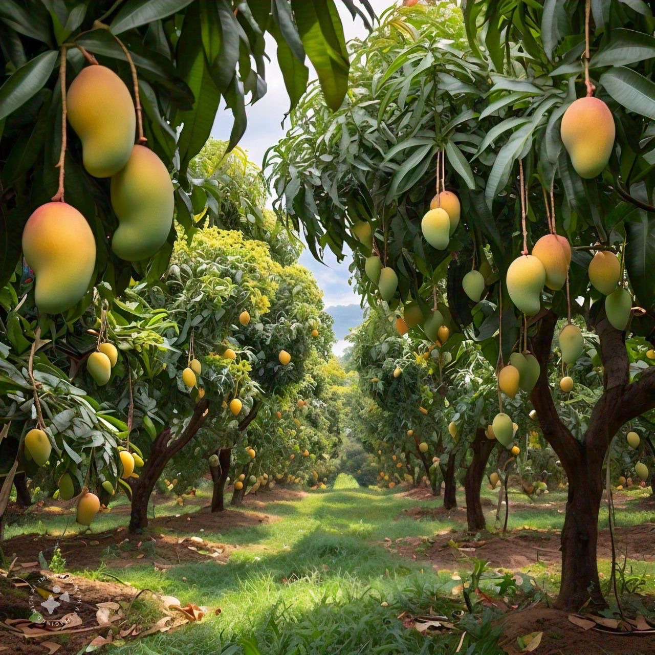 A Basket Of Mangoes